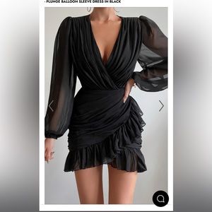 Showpo black dress